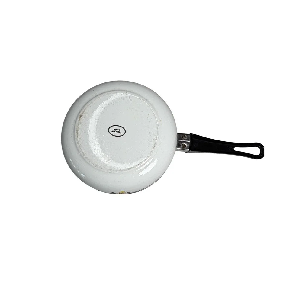 Vintage Enamel Saucepan 